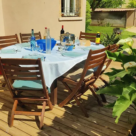 Villa 3 Climatisees Proche Avec Jardin Clos Villeneuve-lès-Maguelonne