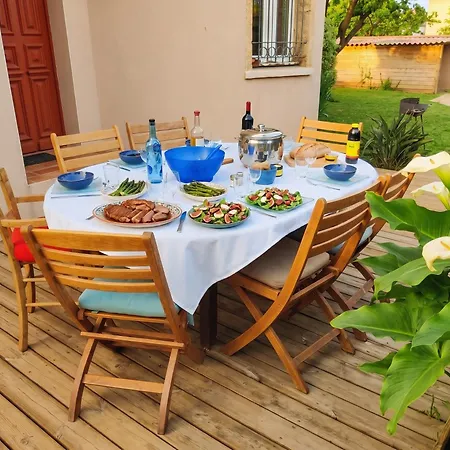 3 Climatisées Proche Avec Jardin Clos Villa Villeneuve-lès-Maguelone